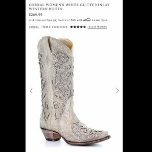 Corral cowgirl boots
